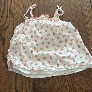Zara tank 2T-3T strawberries
